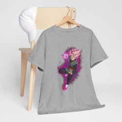 Tee shirt Unisex Black Goku rosé Homme/Femme