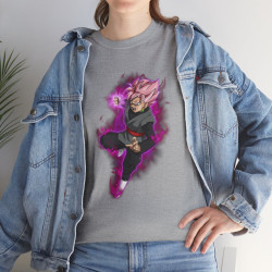 Tee shirt Unisex Black Goku rosé Homme/Femme