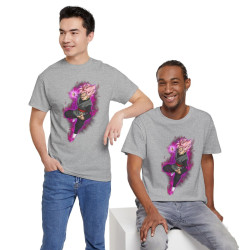 Tee shirt Unisex Black Goku rosé Homme/Femme