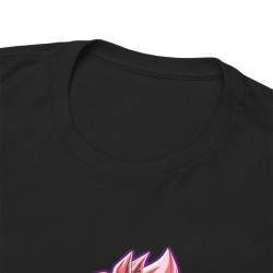 Tee shirt Black Goku rosé Unisex Homme/Femme