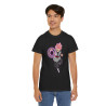 Tee shirt Black Goku rosé Unisex Homme/Femme