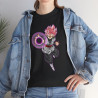 Tee shirt Black Goku rosé Unisex Homme/Femme