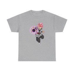 Tee shirt Black Goku rosé Unisex Homme/Femme