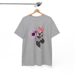 Tee shirt Black Goku rosé Unisex Homme/Femme