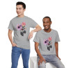 Tee shirt Black Goku rosé Unisex Homme/Femme