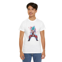 Tee shirt Unisex Goku blue kaioken Homme/Femme