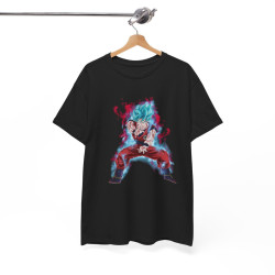 Tee shirt Unisex Goku blue kaioken Homme/Femme