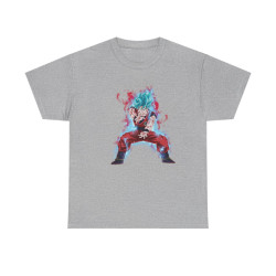 Tee shirt Unisex Goku blue kaioken Homme/Femme
