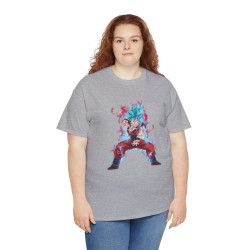 Tee shirt Unisex Goku blue kaioken Homme/Femme