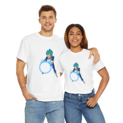 Tee shirt Unisex Vegeta blue Homme/Femme