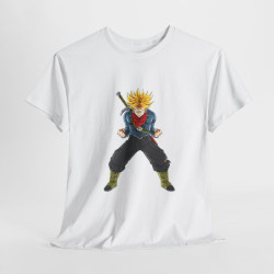 Tee shirt Unisex Trunks super sayan Homme/Femme