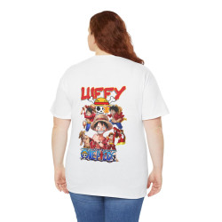 Tee shirt Unisex Luffy One piece Homme/Femme
