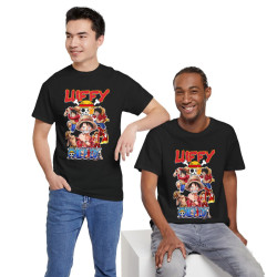 Tee shirt Unisex Luffy One piece Homme/Femme