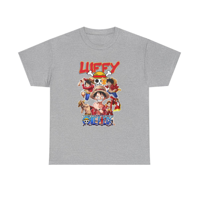 Tee shirt Unisex Luffy One piece Homme/Femme