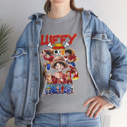 Tee shirt Unisex Luffy One piece Homme/Femme