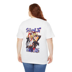 Tee shirt Unisex Sanji One piece Homme/Femme