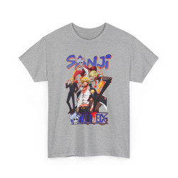 Tee shirt Unisex Sanji One piece Homme/Femme
