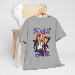 Tee shirt Unisex Sanji One piece Homme/Femme