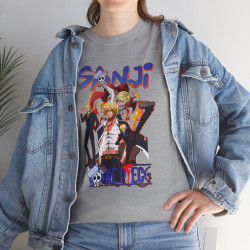 Tee shirt Unisex Sanji One piece Homme/Femme