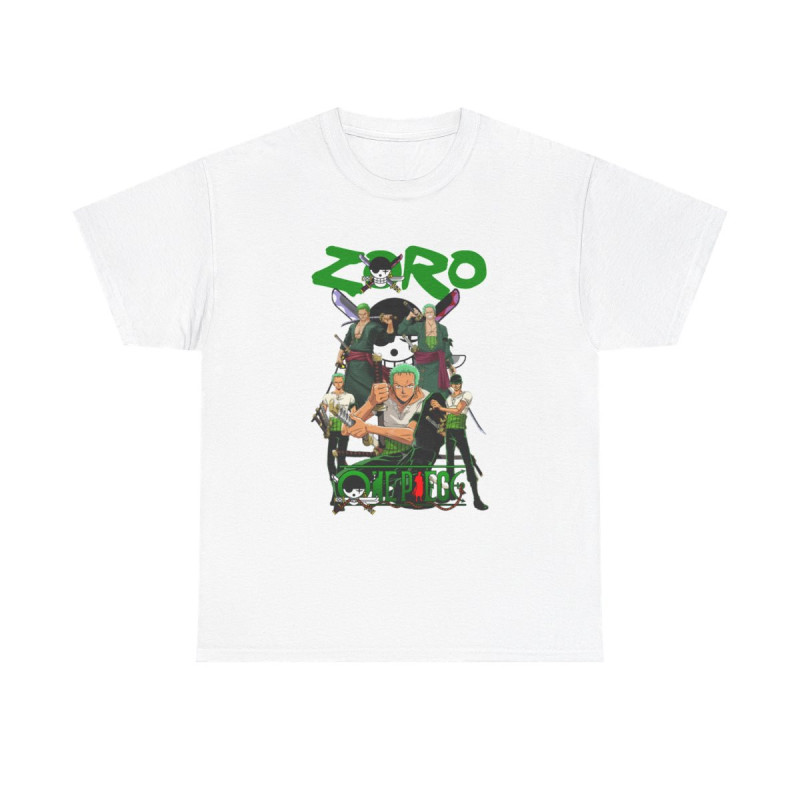 Tee shirt Unisex Zoro One piece Homme/Femme