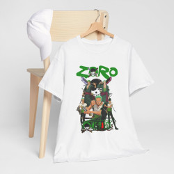 Tee shirt Unisex Zoro One piece Homme/Femme