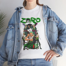 Tee shirt Unisex Zoro One piece Homme/Femme