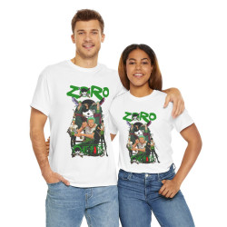Tee shirt Unisex Zoro One piece Homme/Femme