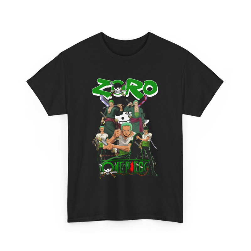 Tee shirt Unisex Zoro One piece Homme/Femme