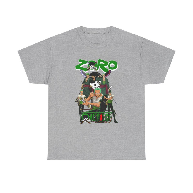 Tee shirt Unisex Zoro One piece Homme/Femme