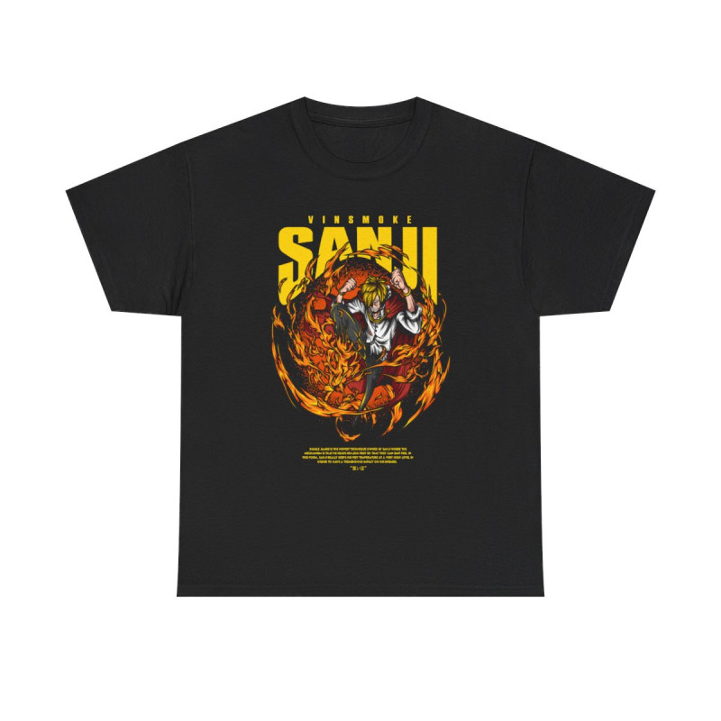 Tee shirt Unisex One Piece Sanji Homme/Femme