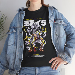 Tee shirt Unisex One Piece Luffy Gear 5 Homme/Femme