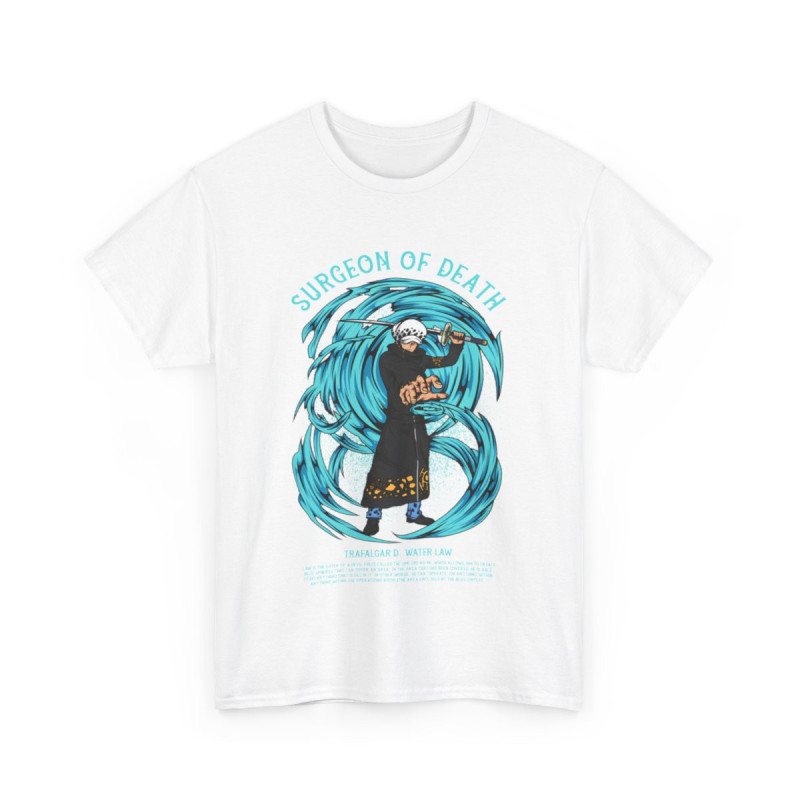 Tee shirt Unisex One Piece Law Homme/Femme