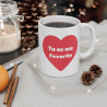 Mug Coeur tu es ma favorite idée cadeau amour