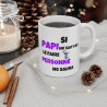 Mug Idée cadeau Papi Humour drôle
