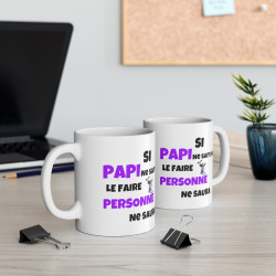 Mug Idée cadeau Papi Humour drôle