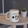 Mug Musculation raton laveur sport idée cadeau humour drôle amusant