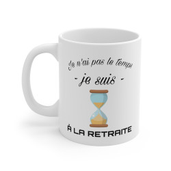 Mug retraite humour drôle...