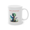 Mug Personnalisable personnalisé dragon avec son prénom ou texte pour enfant et adulte