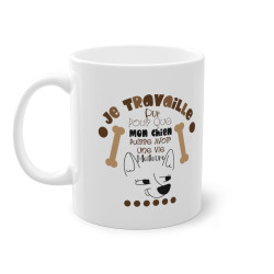 Mug Humour chien Je...