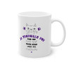 Mug Humour Chat Je travaille dur tasse céramique  drôle idée cadeau originale anniversaire femme homme fille garçon 325ml