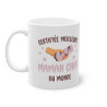Mug certifiée meilleure maman chat du monde