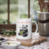 Mug personnalisable personnalisé Panda Céréales avec son prénom ou texte pour enfant ou adulte