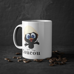 Mug Calimero Coucou idée cadeau tasse drôle humour amusant