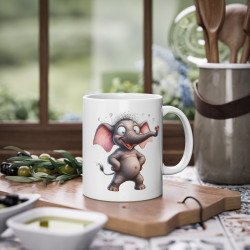 Mug éléphant idée cadeau humour drôle amusant fun