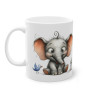 Mug bébé éléphant avec biberon idée cadeau humour drôle amusant fun