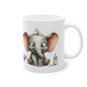 Mug bébé éléphant avec biberon idée cadeau humour drôle amusant fun