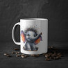 Mug éléphant papillon idée cadeau anniversaire adulte/enfant