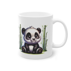 Mug panda avec des bambous idée cadeau travail bureau anniversaire pour enfant et adulte