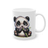 Mug Panda qui mange un bambou idée cadeau humour drôle amusant bureau travail anniversaire pour enfant et adulte