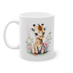 Mug bébé Girafe fleur...